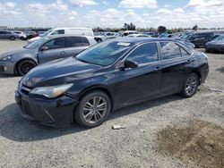 Salvage cars for sale at Antelope, CA auction: 2016 Toyota Camry LE
