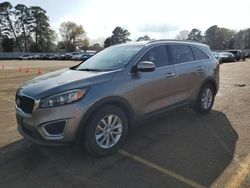 Salvage cars for sale from Copart Longview, TX: 2016 KIA Sorento LX