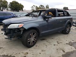 Salvage cars for sale from Copart Hayward, CA: 2009 Audi Q7 3.6 Quattro