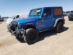Salvage cars for sale from Copart Amarillo, TX: 2015 Jeep Wrangler Sport