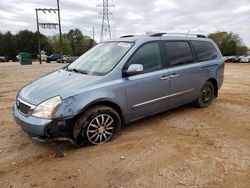 Salvage cars for sale from Copart China Grove, NC: 2012 KIA Sedona EX