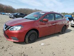 Salvage cars for sale from Copart Windsor, NJ: 2016 Nissan Sentra S