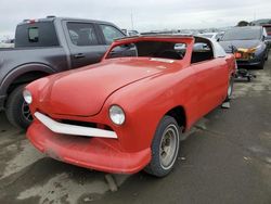 Salvage cars for sale from Copart Martinez, CA: 1951 Ford Fairmont