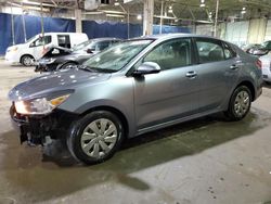 Salvage cars for sale from Copart Woodhaven, MI: 2019 KIA Rio S