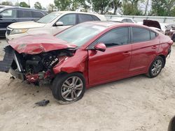 Salvage cars for sale from Copart Riverview, FL: 2017 Hyundai Elantra SE