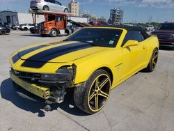 Chevrolet salvage cars for sale: 2015 Chevrolet Camaro LT