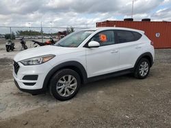 Salvage cars for sale from Copart Homestead, FL: 2019 Hyundai Tucson SE