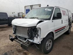 Salvage trucks for sale at Phoenix, AZ auction: 2023 GMC Savana G2500