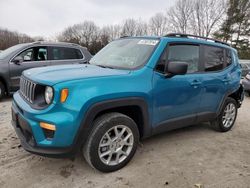 Salvage cars for sale from Copart North Billerica, MA: 2022 Jeep Renegade Latitude