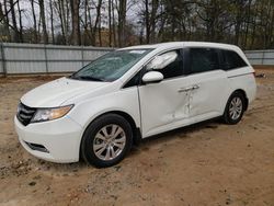 Salvage cars for sale at Austell, GA auction: 2016 Honda Odyssey EXL