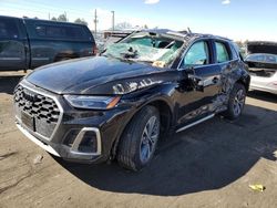 Salvage cars for sale at Denver, CO auction: 2022 Audi Q5 Premium Plus 45