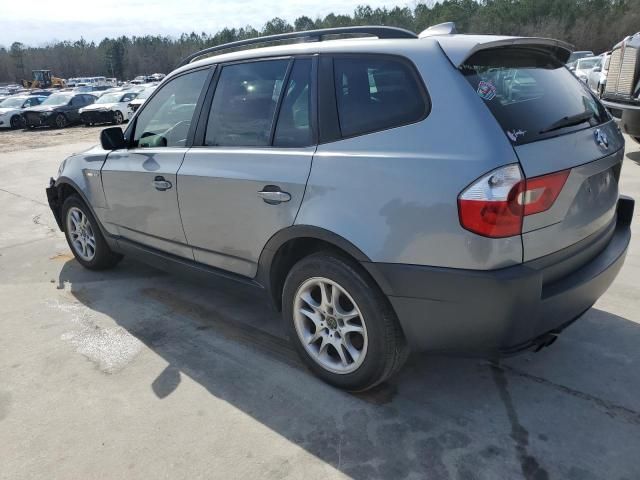 2004 BMW X3 2.5I