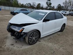Salvage cars for sale at Hampton, VA auction: 2017 Volkswagen Jetta Sport