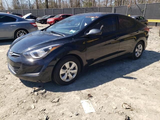 2016 Hyundai Elantra SE