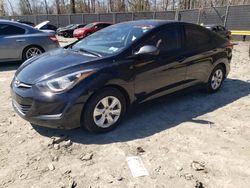 Salvage cars for sale from Copart Waldorf, MD: 2016 Hyundai Elantra SE