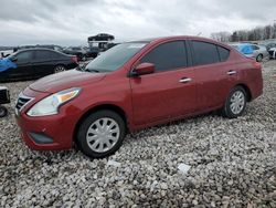 Nissan salvage cars for sale: 2017 Nissan Versa S