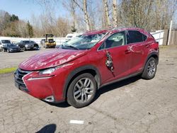 Salvage cars for sale from Copart Portland, OR: 2016 Lexus NX 300H