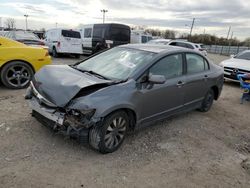 Salvage cars for sale at Indianapolis, IN auction: 2011 Honda Civic EX