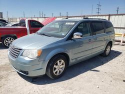 Salvage cars for sale from Copart Haslet, TX: 2008 Chrysler Town & Country Touring
