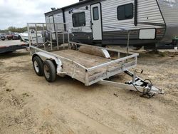 Buy Salvage Trucks For Sale now at auction: 2022 Other 2022  BYE-RITE 12' Utility Trailer