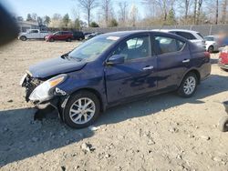 Salvage cars for sale from Copart Waldorf, MD: 2018 Nissan Versa S