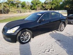 Vehiculos salvage en venta de Copart Fort Pierce, FL: 2008 Infiniti G35