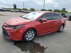 Vehiculos salvage en venta de Copart Miami, FL: 2020 Toyota Corolla LE