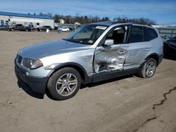 BMW X3 salvage cars for sale: 2005 BMW X3 3.0I