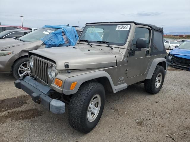 2005 Jeep Wrangler / TJ SE