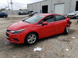 Vehiculos salvage en venta de Copart Jacksonville, FL: 2017 Chevrolet Cruze LT