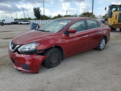 Nissan Sentra s Vehiculos salvage en venta: 2017 Nissan Sentra S