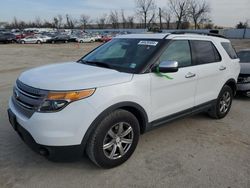 Salvage cars for sale at Bridgeton, MO auction: 2013 Ford Explorer