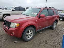 Ford Escape salvage cars for sale: 2008 Ford Escape Limited