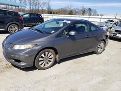 Honda Civic LX salvage cars for sale: 2012 Honda Civic LX