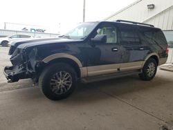 Salvage cars for sale at Dyer, IN auction: 2013 Ford Expedition EL XLT