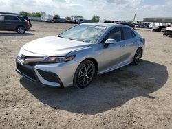 Salvage cars for sale from Copart Houston, TX: 2022 Toyota Camry SE