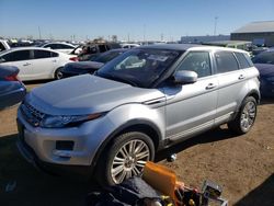 Land Rover Range Rover salvage cars for sale: 2013 Land Rover Range Rover Evoque Prestige Premium