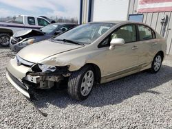 Honda salvage cars for sale: 2007 Honda Civic LX