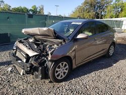 Hyundai Accent GLS salvage cars for sale: 2012 Hyundai Accent GLS