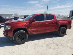 Salvage cars for sale from Copart Haslet, TX: 2016 GMC Canyon SLE