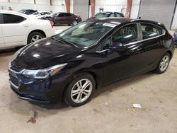 Salvage cars for sale at Lansing, MI auction: 2017 Chevrolet Cruze LT