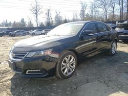 Chevrolet salvage cars for sale: 2018 Chevrolet Impala LT