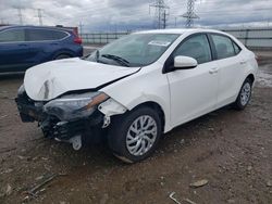 Salvage cars for sale from Copart Elgin, IL: 2017 Toyota Corolla L