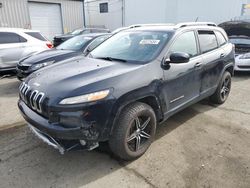 Salvage cars for sale from Copart Vallejo, CA: 2014 Jeep Cherokee Limited