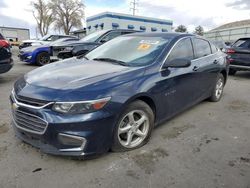 Salvage cars for sale from Copart Albuquerque, NM: 2018 Chevrolet Malibu LS