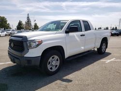 Buy Salvage Cars For Sale now at auction: 2019 Toyota Tundra Double Cab SR/SR5