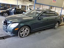 Mercedes-Benz E-Class salvage cars for sale: 2010 Mercedes-Benz E 350 4matic