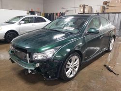 Chevrolet Cruze LTZ salvage cars for sale: 2014 Chevrolet Cruze LTZ