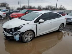 Salvage cars for sale from Copart Columbus, OH: 2018 Chevrolet Cruze LS