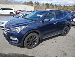 Salvage cars for sale from Copart Exeter, RI: 2018 Hyundai Santa FE Sport